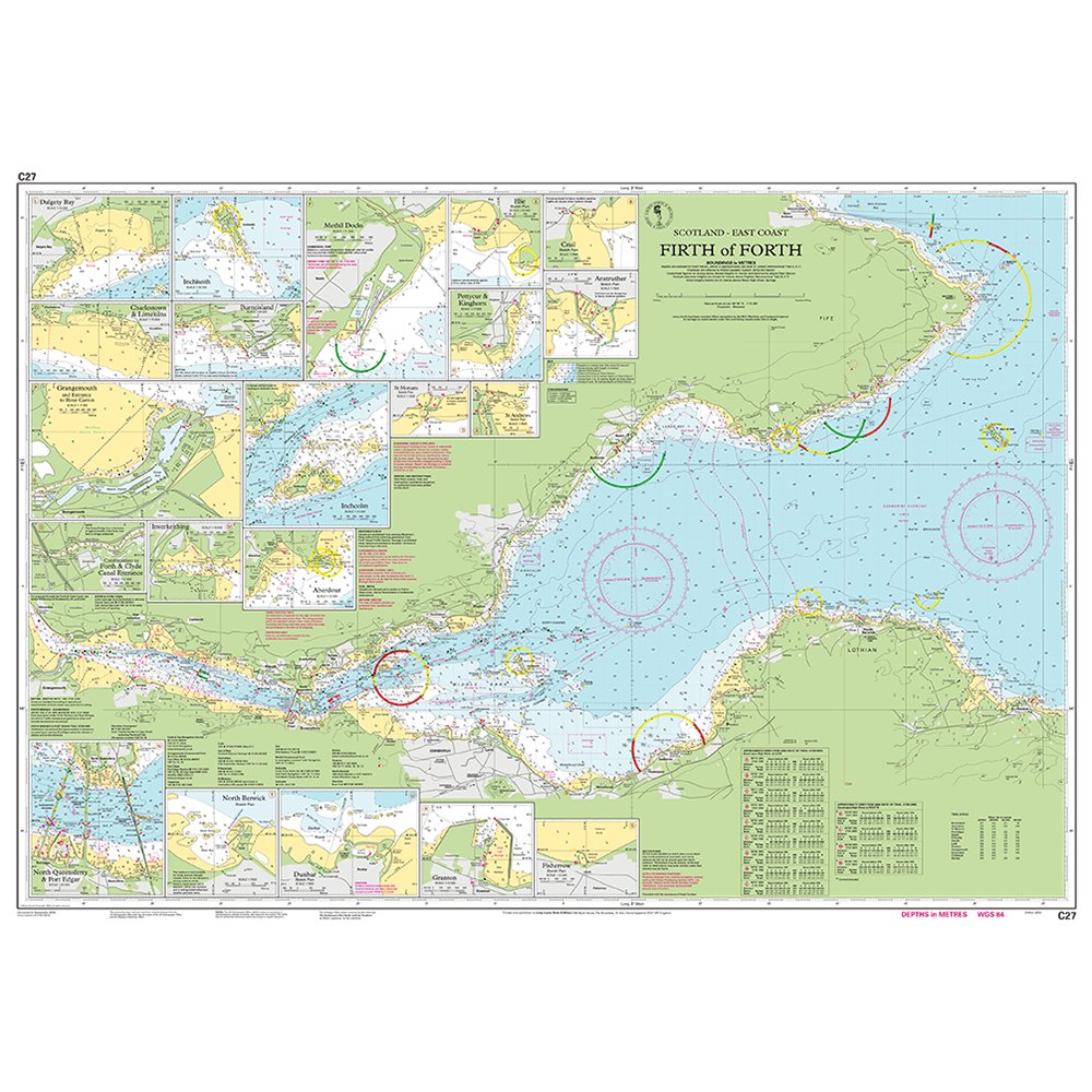 Imray Chart C27: Firth of Forth chart