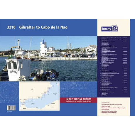 Imray Chart Pack 3210: Gibraltar to Cabo de la Nao cover