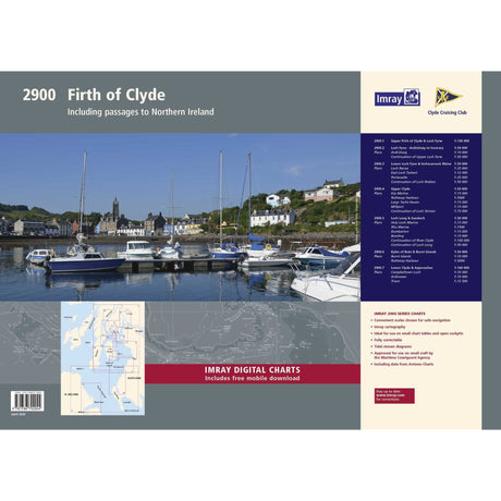 Imray Chart Pack 2900: Firth of Clyde including passages to Northern Ireland cover