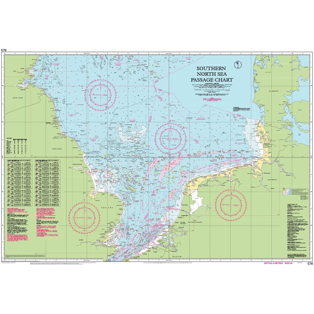 Imray Chart C70: Southern North Sea Passage Chart chart