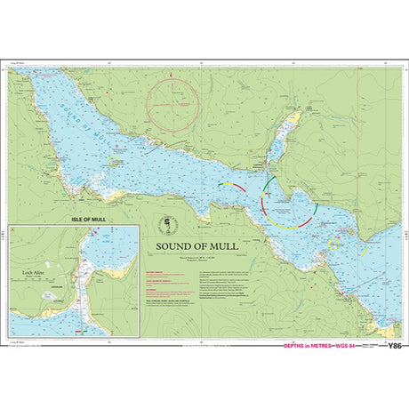 Imray Chart Y86: Sound of Mull chart