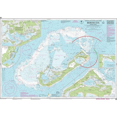 Imray Chart E5: Bermuda chart