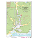 Imray Chart Y46L: River Fowey (Laminated) chart