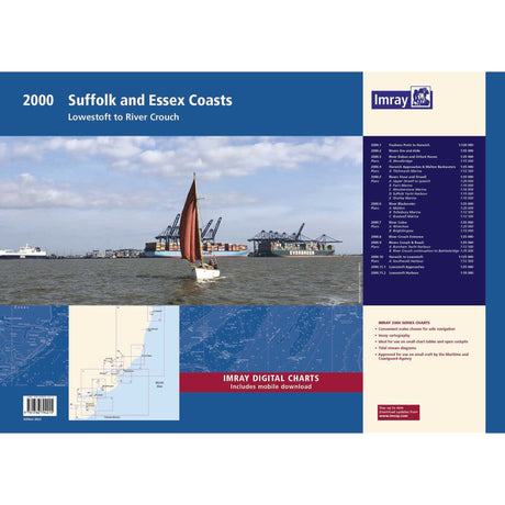 Imray Chart Pack 2000: Suffolk and Essex Coasts cover