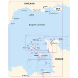 Imray Chart Pack 2500: The Channel Islands (Spiral Bound) coverage diagram