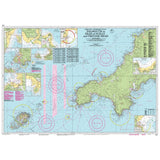 Imray Chart C7: Falmouth to Isles of Scilly and Trevose Head chart