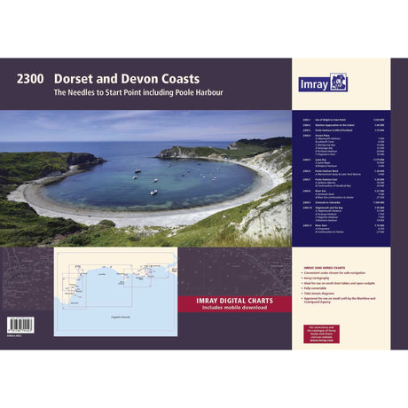 Imray Chart Pack 2300: Devon and Dorset Coasts cover