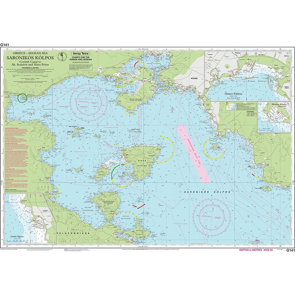 Imray Chart G141: Saronikós Kólpos chart