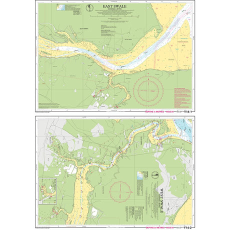 Imray Chart Y14: The Swale chart