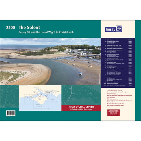 Imray Chart Pack 2200: The Solent cover