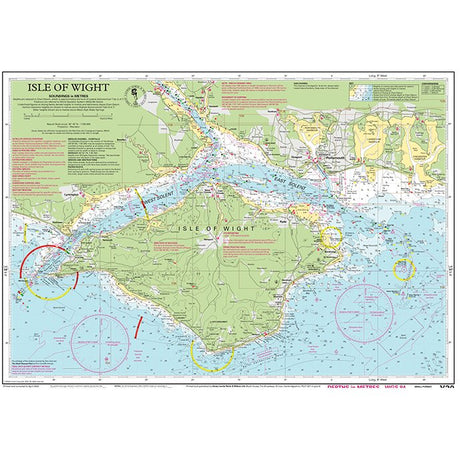 Imray Chart Y30: Isle of Wight chart
