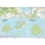Imray Chart A281: Anchorages in Guadeloupe, Les Saintes and Marie-Galante chart