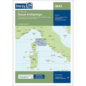 Imray Chart M45: Tuscan Archipelago cover