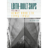 Book cover for "Henry Robb Ltd 1945-1965" from Whittles Publishing, featuring a black-and-white shipyard photo with yellow and teal text overlay.