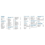 The Knot Know-How by Fernhurst Books offers a detailed table of contents with sections on knot tying, including sailing knots, loops, bindings, hitches, splicing methods, and more—complete with specific knot names and page numbers.