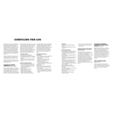 A white page from the "Logbook for GPS Navigation" by Fernhurst Books features black text columns, bullet points, and bold headings outlining steps for logging weather, GPS navigation data, passage planning, and visitor info.