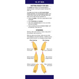 Fernhurst Books' New Crew's Companion offers "Getting Ready For Sea" tips on securing gear, weather checks, and clear diagrams for steering, making it the ideal guide for new crew learning to turn a boat port or starboard.