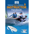 Cover of the RYA National Sailing Scheme Instructor Handbook by Royal Yachting Association, showing sailors in a racing dinghy with boat and crew position illustrations—a must-have guide for sailing instructors.