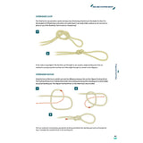 The Royal Yachting Association’s RYA Knots, Splices and Ropework Handbook offers step-by-step illustrated guides with RYA-style instructions to tie boating knots like the Overhand Loop and Overhand Noose.