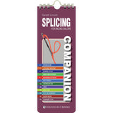 The "Splicing Companion" by Fernhurst Books features a spliced braided rope image and a colorful rope splicing topics index on the cover, perfect for racing sailboat enthusiasts.