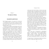 A spread from "Last Sea Dog" by Fernhurst Books shows Chapter 7, "The objective: 240 days." The left page introduces the chapter; the right pairs text with a black-and-white photo of a sailboat in rough seas, evoking solo circumnavigation.