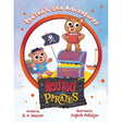 The "RedTed and the Pirates" book cover by Magic Moon Publishing features two bears: one in a red shirt on a treasure chest of gold, and another bear in a pirate hat by a pirate flag. An interactive adventure story awaits!.