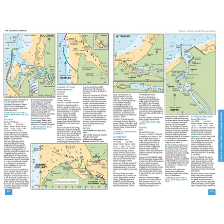 The Cruising Almanac 2027 inside page spread