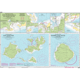 Imray Chart A281: Anchorages in Guadeloupe, Les Saintes and Marie-Galante by Imray details anchorages, depth contours, navigation aids, and coastal features for these islands. Part of the renowned Imray Caribbean chart series.