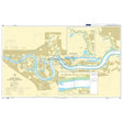 Product image of Admiralty Chart 3337 | River Thames Margaret Ness to Tower Bridge, featuring navigational markings, depth soundings, and coastal features, essential for safe marine navigation. It could be displayed as an art piece or used for navigation on a boat or ship.