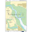 Nautical chart 5600_14 Fareham Lake in the Solent with 2 panels