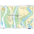 Nautical chart 5600_8 River Hamble in the Solent with 4 panels