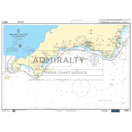 Nautical chart 5602_1 The West Country and Approaches