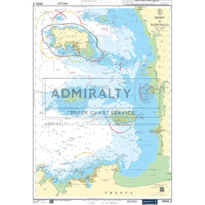 Nautical chart 5604_5 Jersey to Saint-Malo