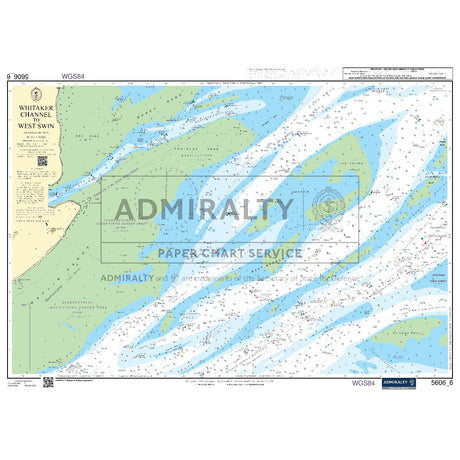 Nautical chart 5606_6 Whitaker Channel to West Swin