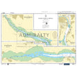 Nautical chart 5607_7 Rivers Stour and Orwell on the Essex coast with 3 panels