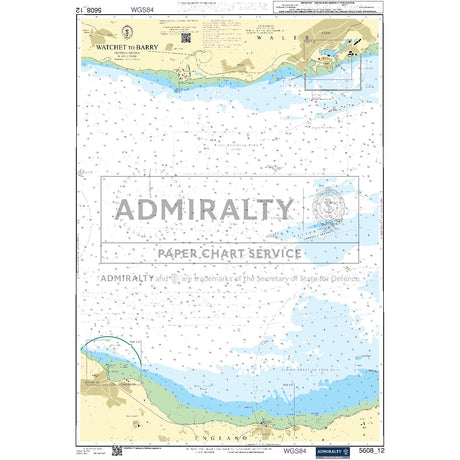 Nautical chart 5608_12 Watchet to Barry