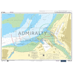 Nautical chart 5608_20 King Road and River Avon to the Avonmouth Bridge on the River Avon