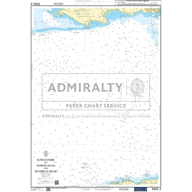 Nautical chart 5608_6 Ilfracombe to Worms Head and Mumbles Head
