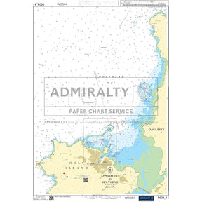 Nautical chart 5609_11 Approaches to Holyhead on Anglesey