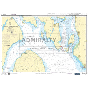 Nautical chart 5610_11 Tarbert to Ardrossan in the Firth of Clyde