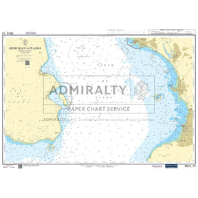 Nautical chart 5610_13 Ardrossan to Pladda in the Firth of Clyde