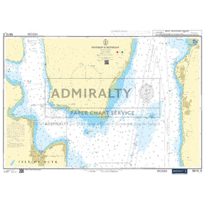 Nautical chart 5610_5 Inverkip to Rothesay in the Firth of Clyde