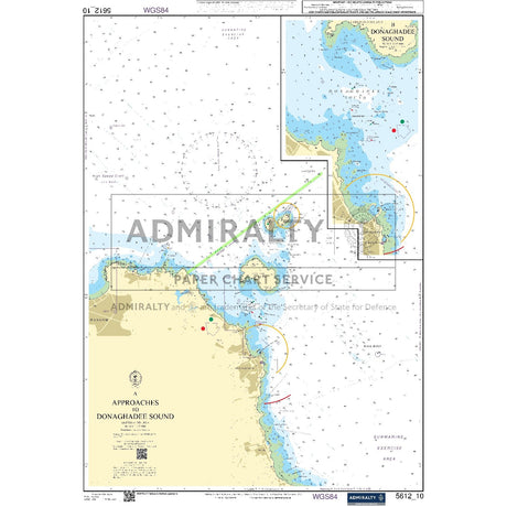 Nautical chart 5612_10 Approaches to Donaghadee Sound