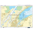 Nautical chart 5612_13 Approaches to Belfast in Northern Ireland with 2 panels