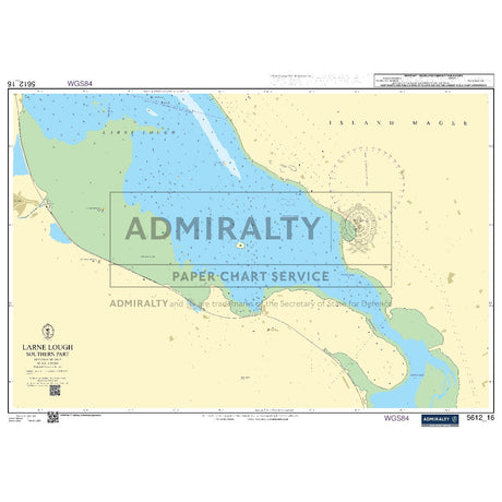 Nautical chart 5612_16 Larne Lough (Southern Part)