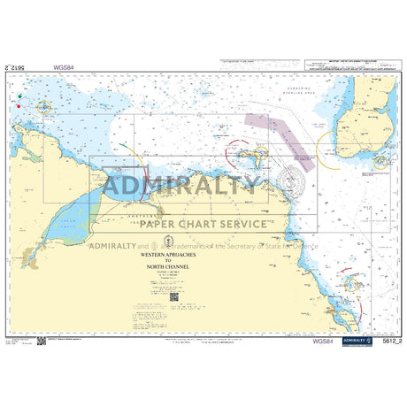 Nautical chart 5612_2 Western Approaches to North Channel