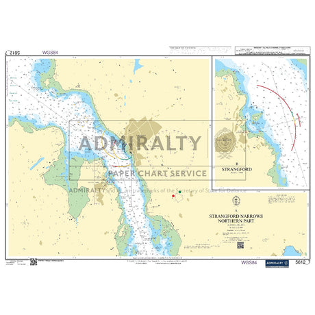 Nautical chart 5612_7 Strangford Narrows (Northern Part)