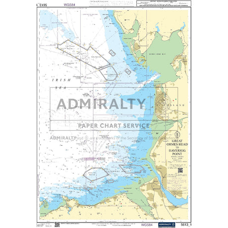 Nautical chart 5613_1 Great Ormes Head to Haverigg Point