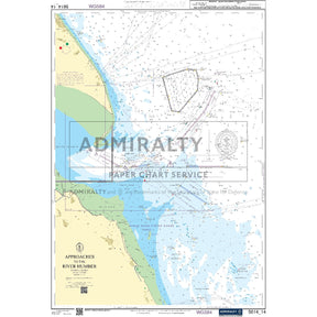 Nautical chart 5614_14 Approaches to the River Humber