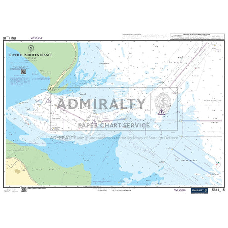 Nautical chart 5614_15 River Humber Entrance